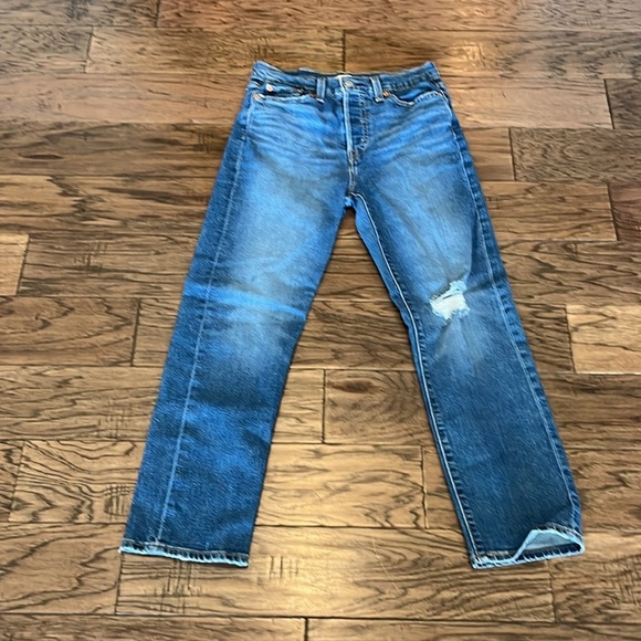 Levi’s Wedgie Straight High Rise Size 28 - Picture 1 of 16